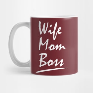 Mom and wife sayings Mug